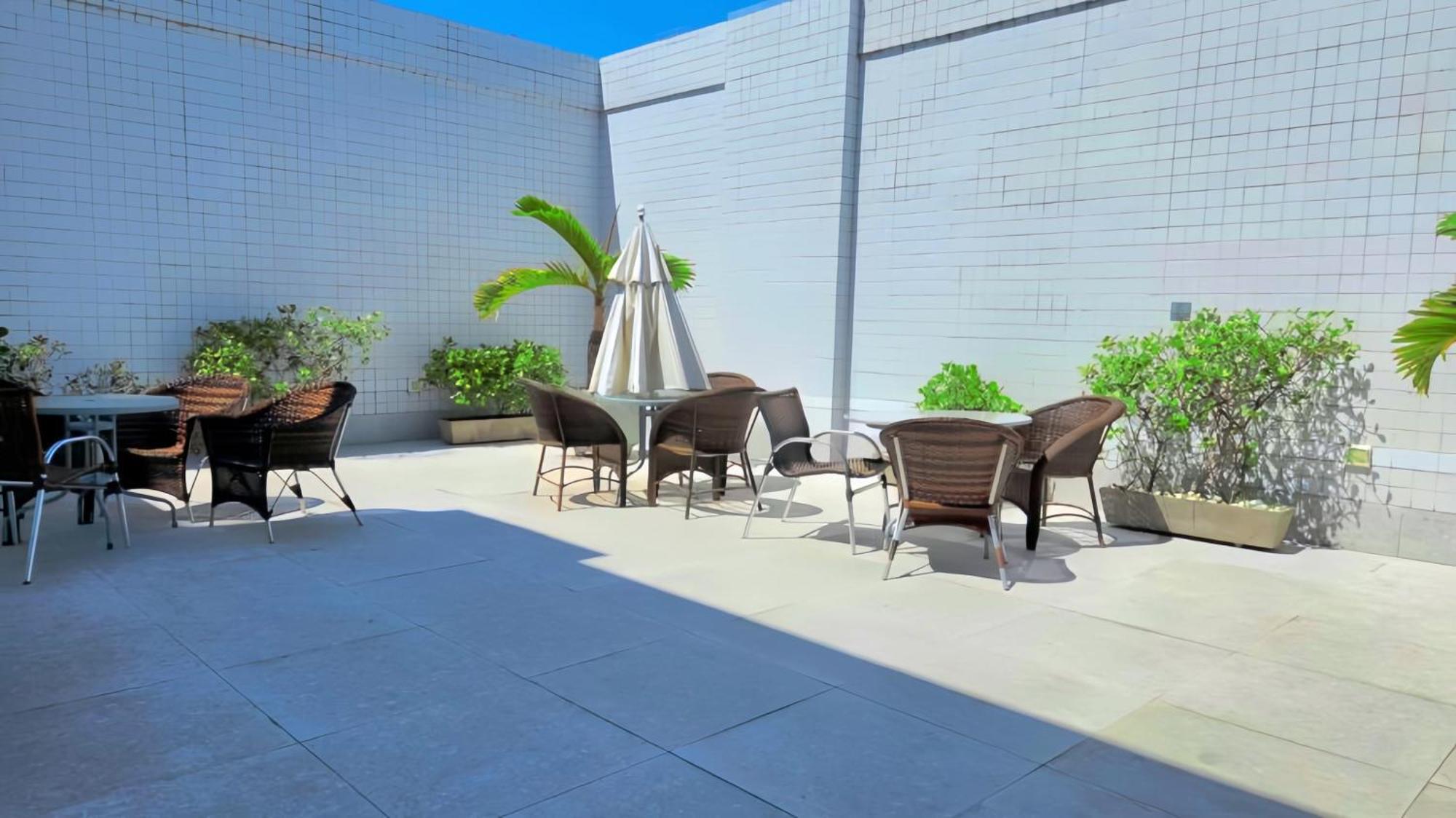 Flat Piscina No Rooftop Aluguel Temporada Em Recife Buitenkant foto